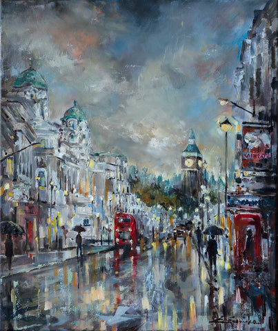 'Westminster Dusk' 2016 Limited Edition Print