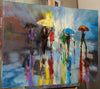 'Daily Walk'  (2017) Oil Picture Ready To Hang
