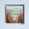 'Sunset II' (2017 )Oil on Canvas ,Framed ,Ready to Hang - Eva Czarniecka Umbrella Oil paintings Rain London Streets Pallets Knife Limited Edition Prints Impressionism Art Contemporary