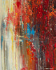 'The Dream' (2017) Large Oil  on Canvas Ready To Hang - Eva Czarniecka Umbrella Oil paintings Rain London Streets Pallets Knife Limited Edition Prints Impressionism Art Contemporary