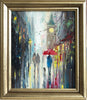 'A Night in London'  (2017) Oil Painting on Canvas Framed