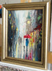 'A Night in London'  (2017) Oil Painting on Canvas Framed