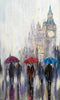 'A Day in London' Oil Painting Ready To Hang