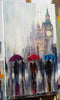 'A Day in London' Oil Painting Ready To Hang