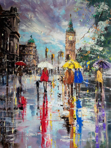 'Early September' Original Oil Painting on Canvas Ready to Hang