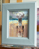 'Through The Autumn Light' Oil Painting on Canvas Ready to Hang RESERVED - Eva Czarniecka Umbrella Oil paintings Rain London Streets Pallets Knife Limited Edition Prints Impressionism Art Contemporary