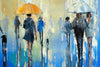 'Midsummer Night'  Embellished Canvas Print - Limited Edition