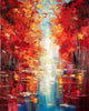 'Our Paradise' Hand Embellished Canvas Print - Limited Edition