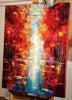 'Our Paradise' Hand Embellished Canvas Print - Limited Edition