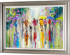 'Spring In The City'  Framed Original Oil Painting