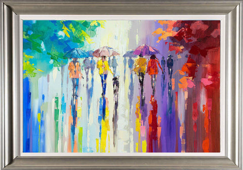 'Summer On The Horizon' Framed Original Oil Painting