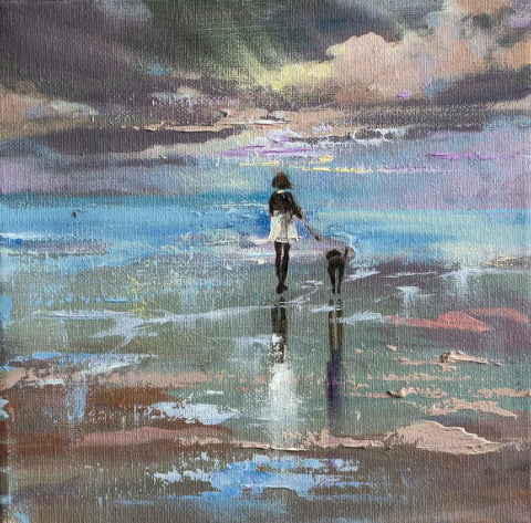 'Together Again' Oil Painting