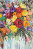 'Winter Flowers'Hand Embellished Canvas Print - Limited Edition