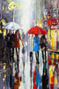 'Night Stroll' Oil Painting