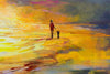 'Search Of The Light'Hand  Embellished Canvas Print - Limited Edition