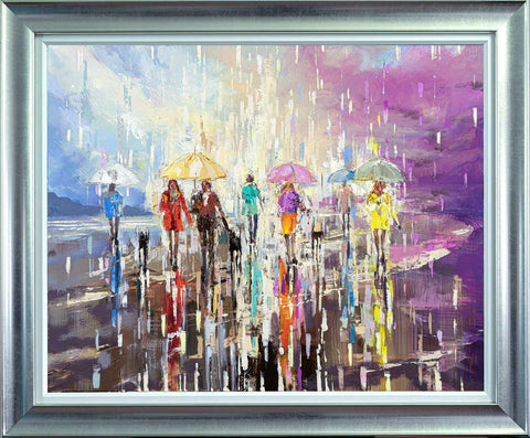 'Glowing Sky II' Framed Wall Art Print