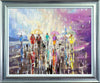 'Glowing Sky II' Framed Wall Art Print
