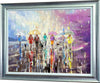 'Glowing Sky II' Framed Wall Art Print