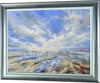 'February Walk' Framed Oil Painting