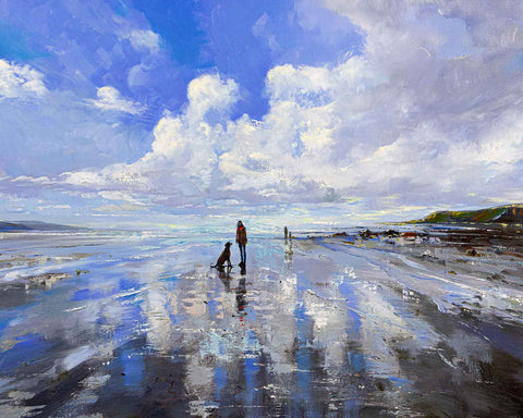 'Our Secret's' Hand Embellished Limited Edition Print on Canvas