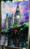 'Sunset At Westminster' Large Oil Painting