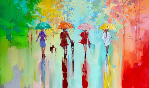 ‘Spring Explosion I’ Oil Painting