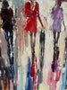 'The Colours In Rain' Framed Original Oil Painting on Canvas