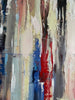 'The Colours In Rain' Framed Original Oil Painting on Canvas