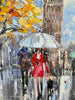'London Autumn Night I' Oil Painting on Canvas