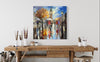 'London Autumn Night I' Oil Painting on Canvas