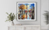 'London Autumn Night I' Oil Painting on Canvas