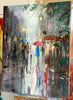 'LOST IN LONDON' Hand Embellished Limited Edition Print on Canvas