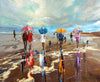 'Summer Calling' Framed Wall Art Print