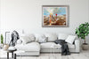 'Stroll With Best Friends' Framed Wall Art Print