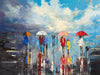 'The Dog Walkers' Framed Wall Art Print