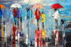 'The Dog Walkers' Framed Wall Art Print