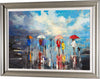'The Dog Walkers' Framed Wall Art Print