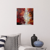 'Autumn Sun' 2016 Oil on Canvas, Ready to Hang - Eva Czarniecka Umbrella Oil paintings Rain London Streets Pallets Knife Limited Edition Prints Impressionism Art Contemporary