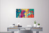 'Colour Storm' Oil Painting Ready to Hang