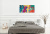 'Colour Storm' Oil Painting Ready to Hang