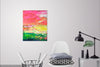 'Colour of Thunder' (2017) Acrylic Painting Ready To Hang