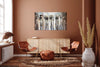 'City Walks II' Large Oil Painting