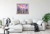 'The Sunset Rain' Framed Oil Painting