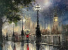 'SHADOWS AND SNOW'Hand Embellished Limited Edition Print on Canvas RESERVED