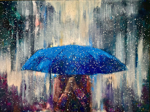 ‘Winter Nights’ Oil Painting