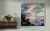 ‘Winter Lake’ Oil Painting