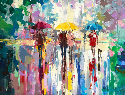 ‘After Rainfall’ Oil Painting