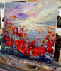 ‘Poppy Sunrise’ Oil Painting