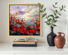 ‘Poppy Sunrise’ Oil Painting