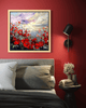 ‘Poppy Sunrise’ Oil Painting